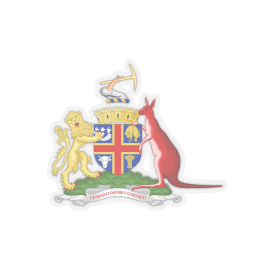 Coat of Arms Adelaida Australia - STICKER Vinyl Kiss-Cut Decal