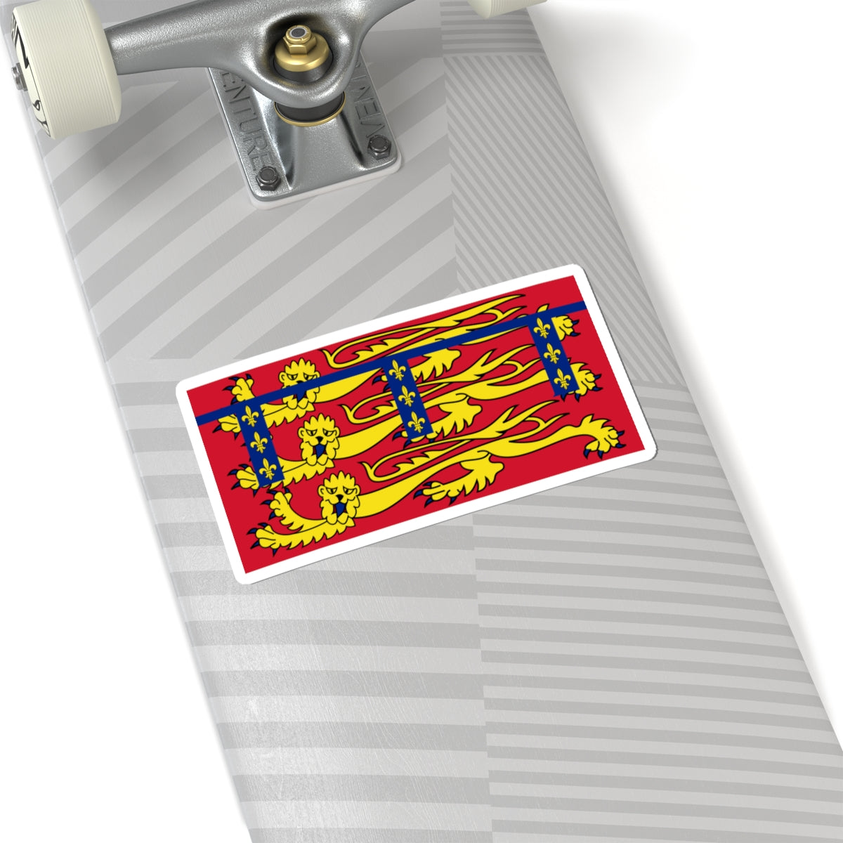 Flag of the Duchy of Lancaster (England) STICKER Vinyl Kiss-Cut Decal