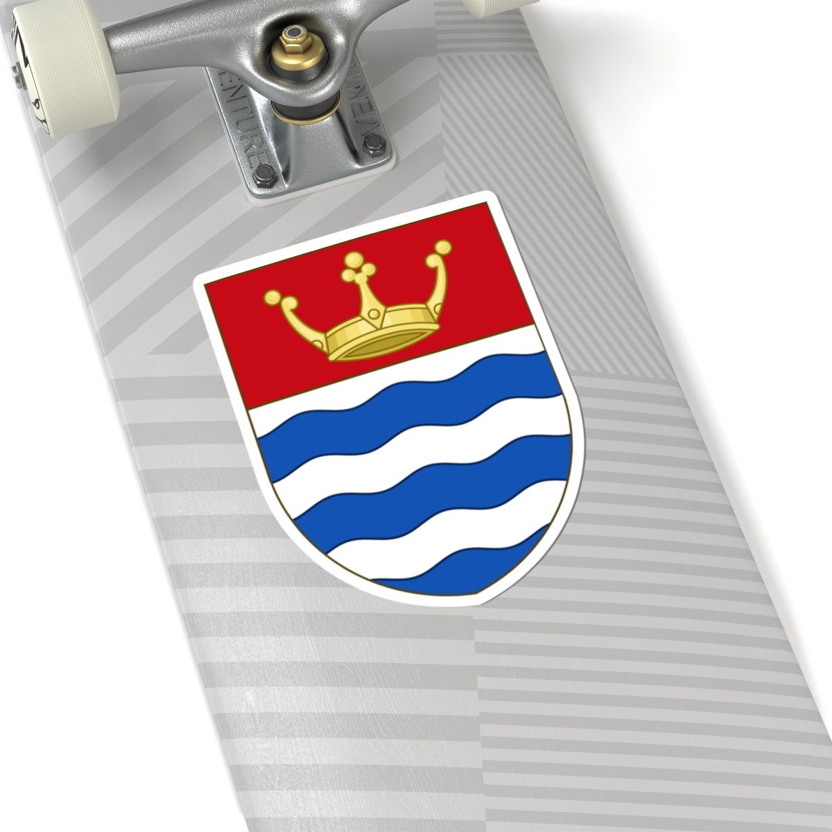 Arms of the Council of Greater London (England) (Coat of Arms) STICKER Vinyl Kiss-Cut Decal