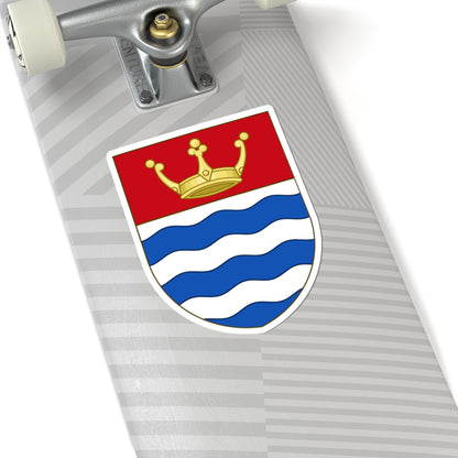 Arms of the Council of Greater London (England) (Coat of Arms) STICKER Vinyl Kiss-Cut Decal