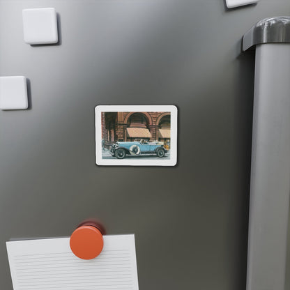 1929 Cadillac Sport Phaeton, Esquire magazine, 1958 (Magazine Illustration) Refrigerator Magnet-The Sticker Space