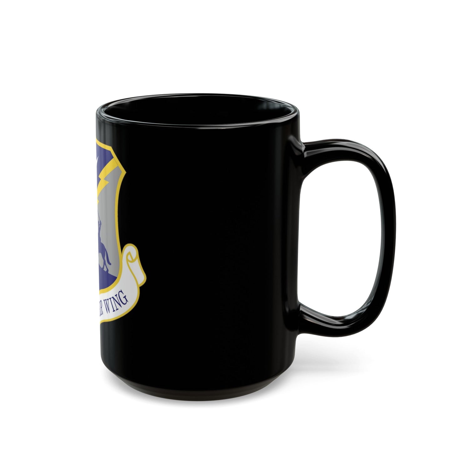 192nd Wing (U.S. Air Force) Black Coffee Mug-The Sticker Space