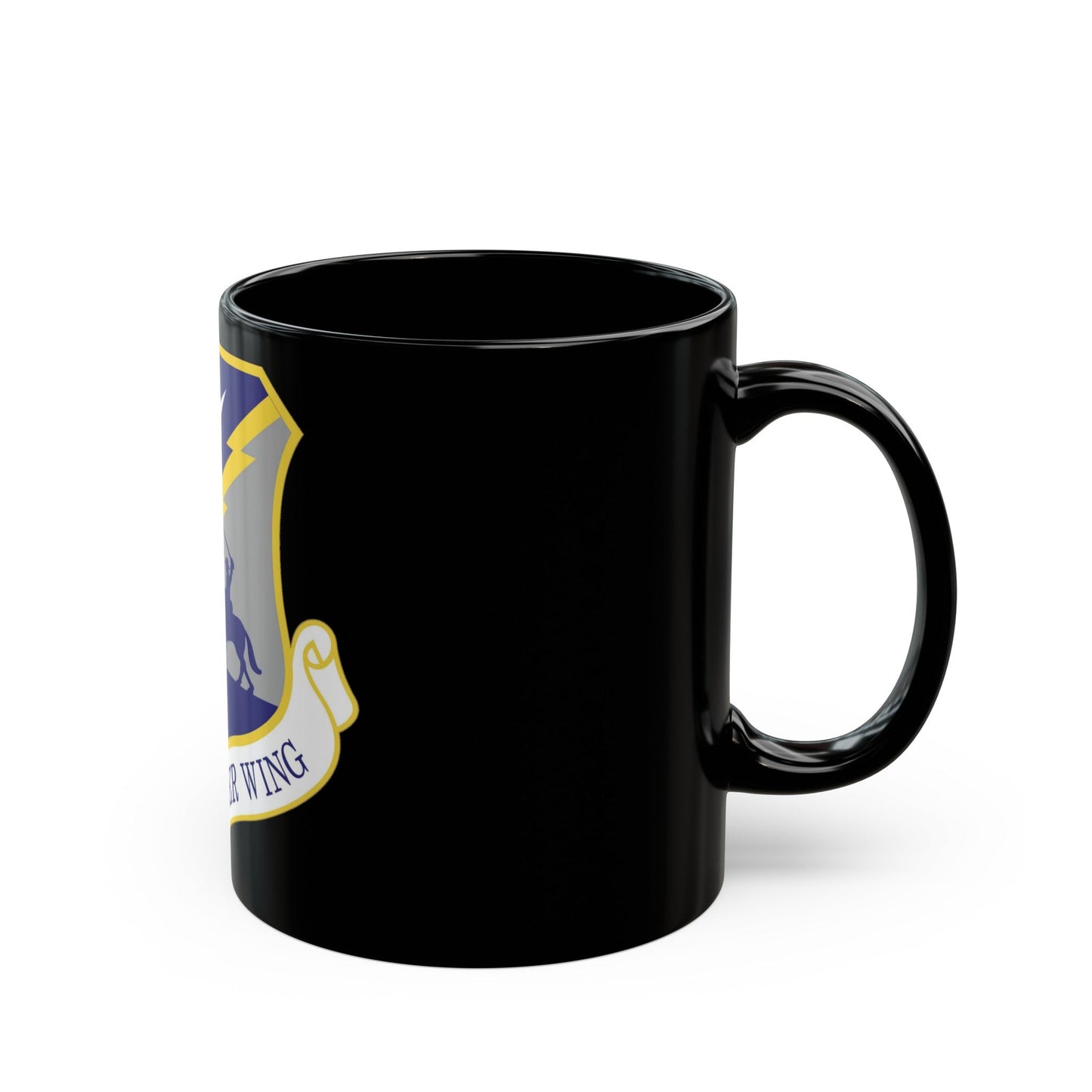 192nd Wing (U.S. Air Force) Black Coffee Mug-The Sticker Space