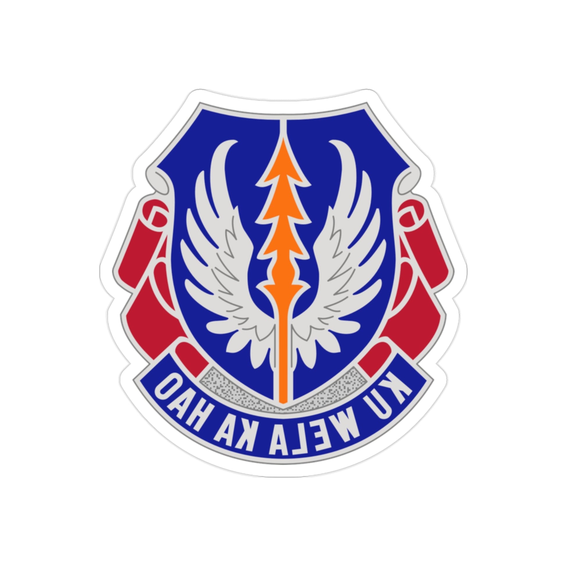 193 Aviation Regiment (U.S. Army) REVERSE PRINT Transparent STICKER-2 Inch-The Sticker Space