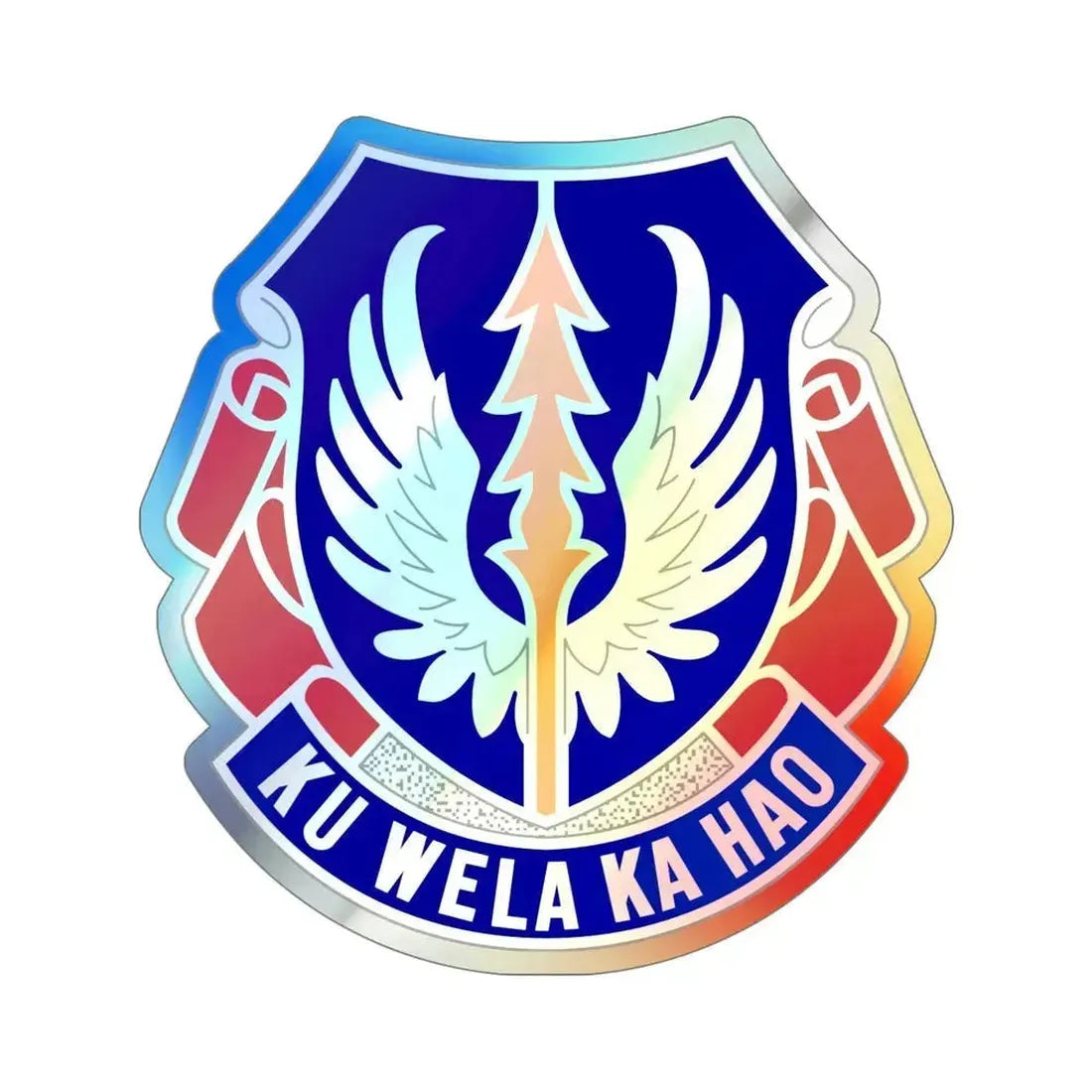 193 Aviation Regiment (U.S. Army) Holographic STICKER Die-Cut Vinyl Decal 5 Inch Holographic - The Sticker Space