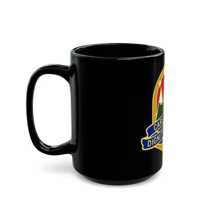 193 Military Police Battalion (U.S. Army) Black Coffee Mug-The Sticker Space