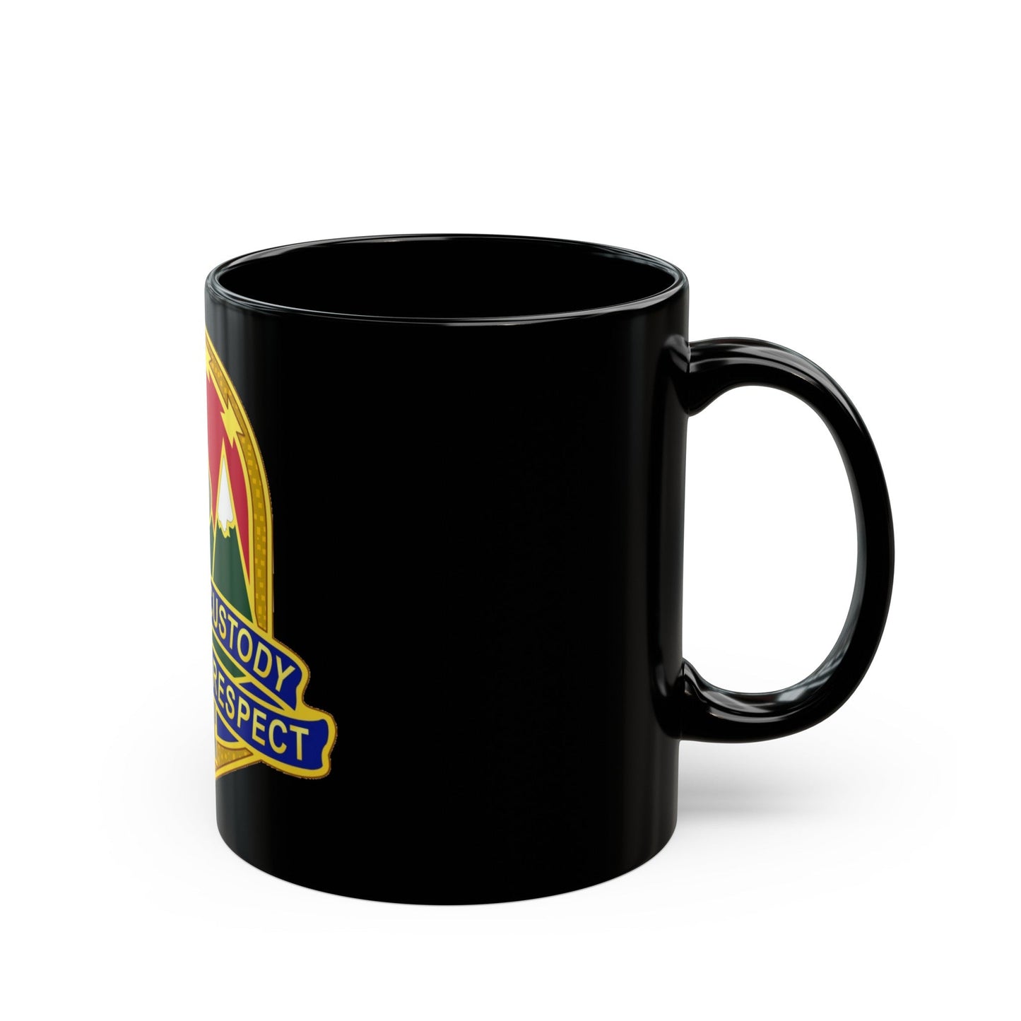 193 Military Police Battalion (U.S. Army) Black Coffee Mug-The Sticker Space