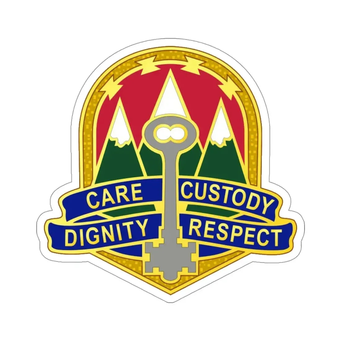 193 Military Police Battalion (U.S. Army) STICKER Vinyl Die-Cut Decal - The Sticker Space