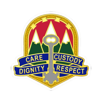 193 Military Police Battalion (U.S. Army) STICKER Vinyl Kiss-Cut Decal 2 Inch White - The Sticker Space