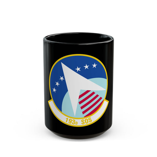 193 Special Operations Squadron (U.S. Air Force) Black Coffee Mug-15oz-The Sticker Space