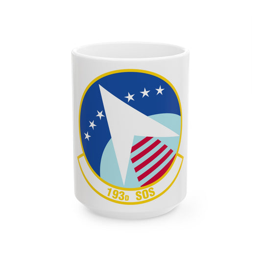 193 Special Operations Squadron (U.S. Air Force) White Coffee Mug-15oz-The Sticker Space