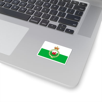Flag of Wales 1953-1959 3-2 (United Kingdom) STICKER Vinyl Kiss-Cut Decal