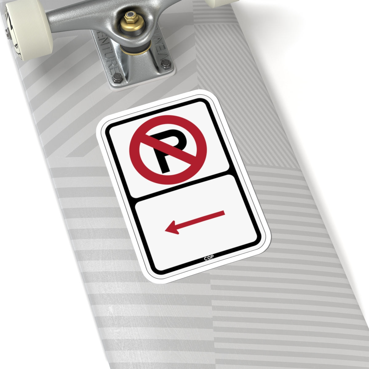 PBOT Road sign P1000L (Oregon) (Road Sign) STICKER Vinyl Kiss-Cut Decal