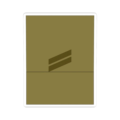 1939 Army FRA OR 03 (Military Rank) STICKER Vinyl Kiss-Cut Decal 3 Inch White - The Sticker Space