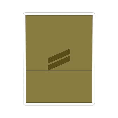 1939 Army FRA OR 03 (Military Rank) STICKER Vinyl Kiss-Cut Decal 6 Inch White - The Sticker Space