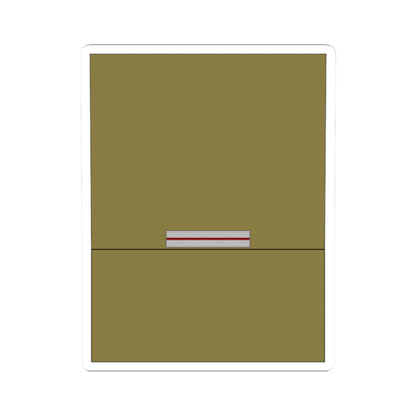 1939 Army FRA OR 08 (Military Rank) STICKER Vinyl Kiss-Cut Decal 2 Inch White - The Sticker Space