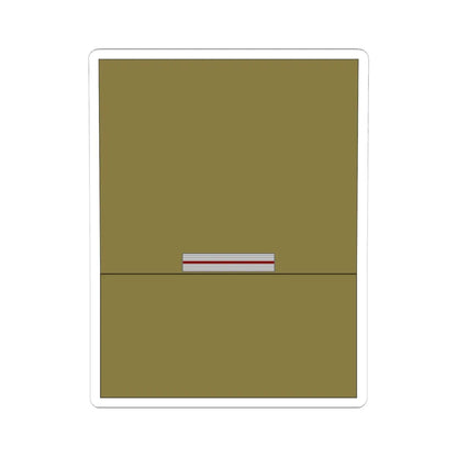 1939 Army FRA OR 08 (Military Rank) STICKER Vinyl Kiss-Cut Decal 4 Inch White - The Sticker Space