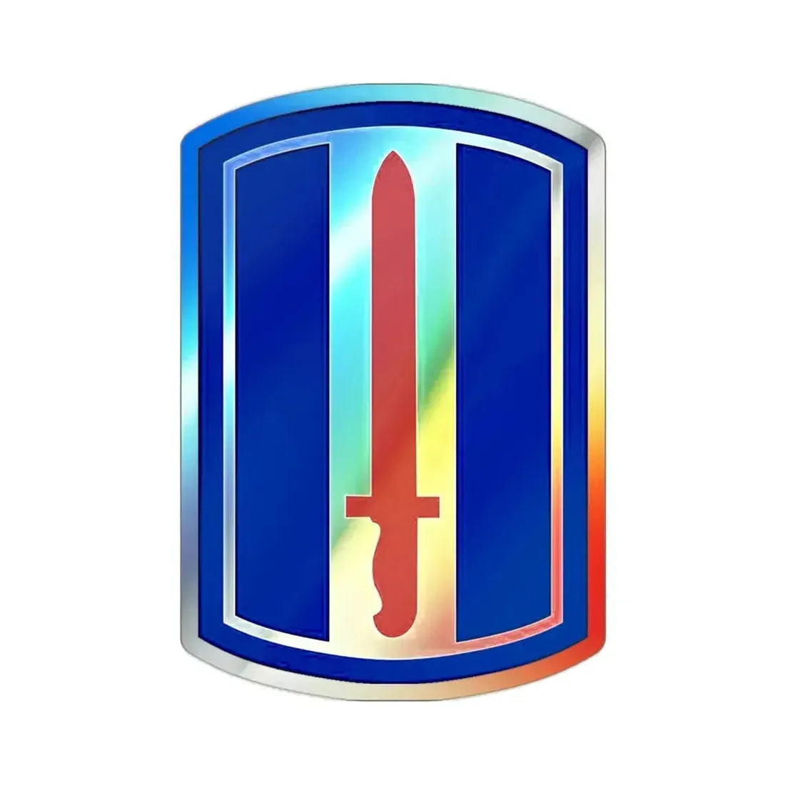 193D INFANTRY BRIGADE (U.S. Army) Holographic STICKER Die-Cut Vinyl Decal - The Sticker Space