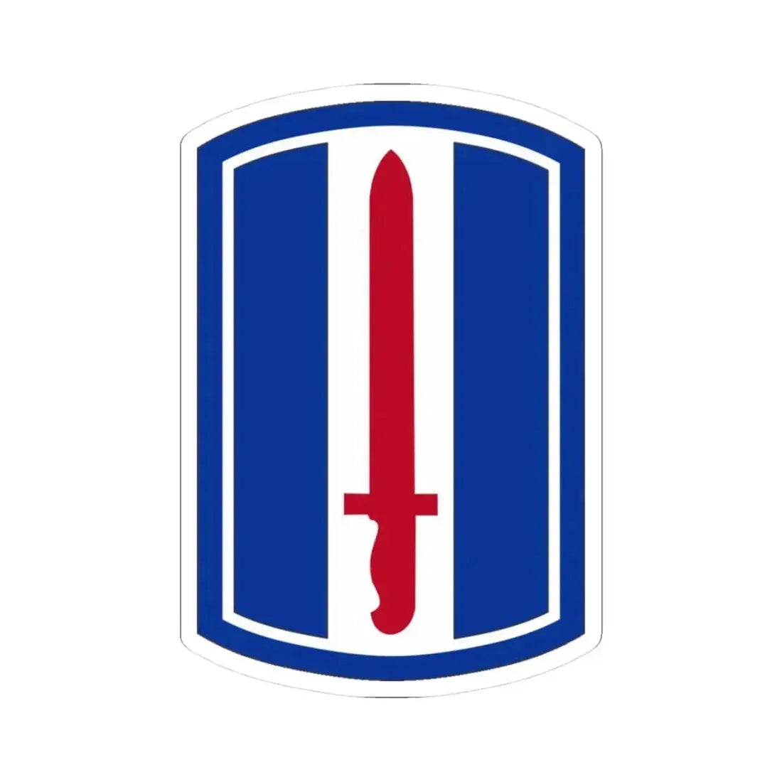 193D INFANTRY BRIGADE (U.S. Army) STICKER Vinyl Kiss-Cut Decal 3 Inch White - The Sticker Space
