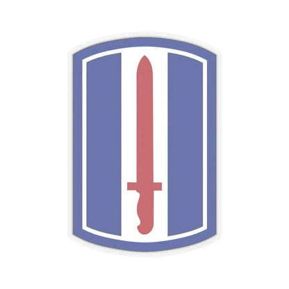 193D INFANTRY BRIGADE (U.S. Army) STICKER Vinyl Kiss-Cut Decal 4 Inch Transparent - The Sticker Space