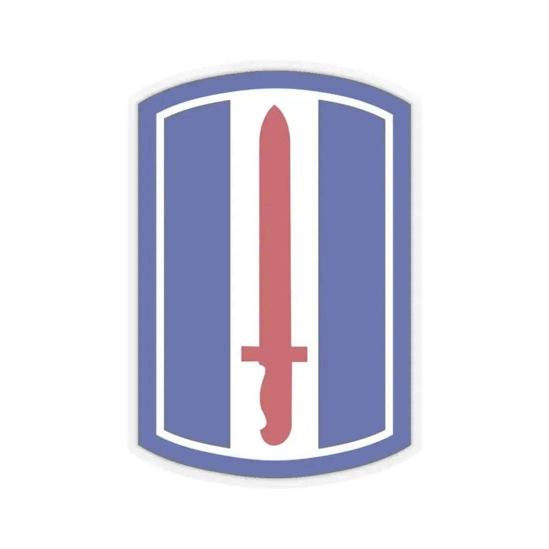 193D INFANTRY BRIGADE (U.S. Army) STICKER Vinyl Kiss-Cut Decal 6 Inch Transparent - The Sticker Space
