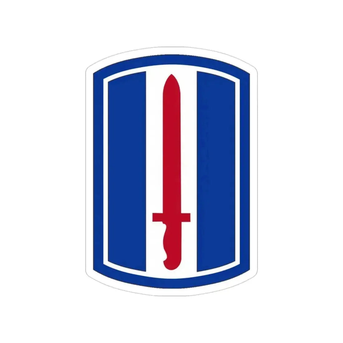 193D INFANTRY BRIGADE (U.S. Army) Transparent STICKER Die-Cut Vinyl Decal 3 Inch - The Sticker Space