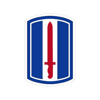 193D INFANTRY BRIGADE (U.S. Army) Transparent STICKER Die-Cut Vinyl Decal 3 Inch - The Sticker Space