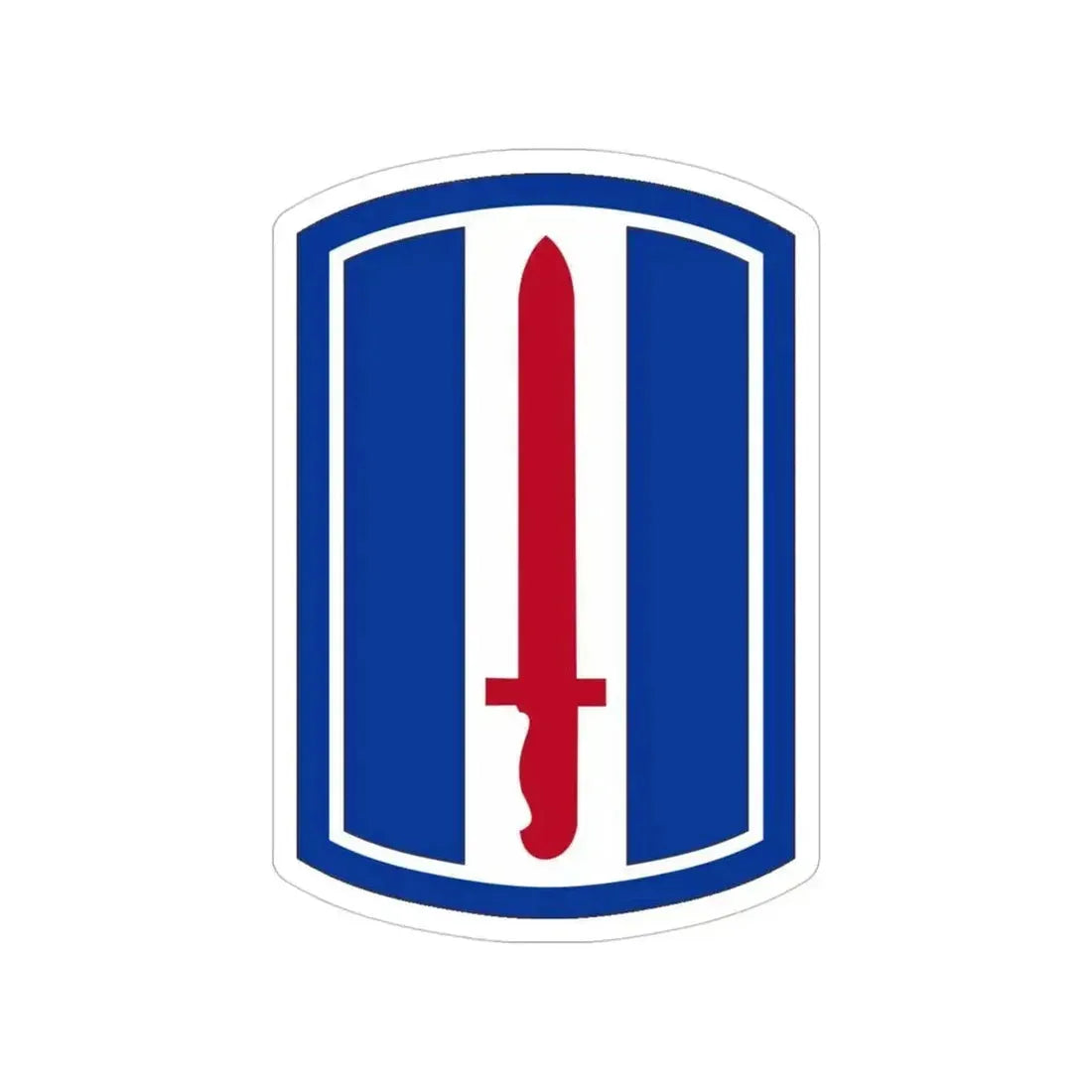 193D INFANTRY BRIGADE (U.S. Army) Transparent STICKER Die-Cut Vinyl Decal 4 Inch - The Sticker Space