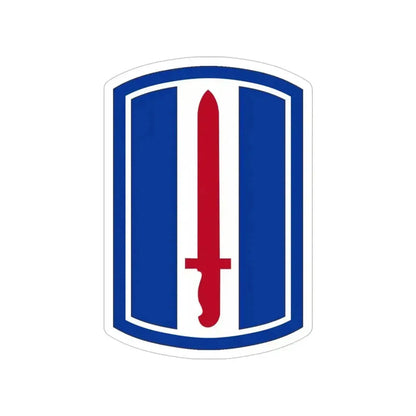 193D INFANTRY BRIGADE (U.S. Army) Transparent STICKER Die-Cut Vinyl Decal 5 Inch - The Sticker Space