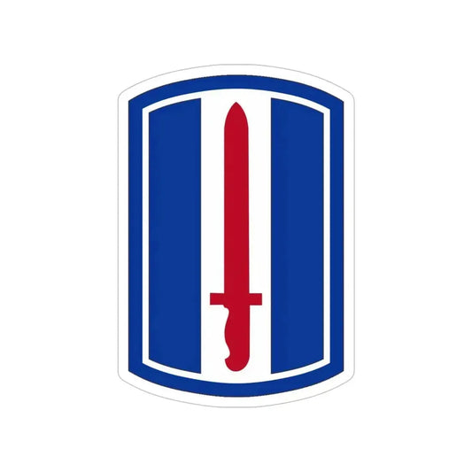 193D INFANTRY BRIGADE (U.S. Army) Transparent STICKER Die-Cut Vinyl Decal 6 Inch - The Sticker Space