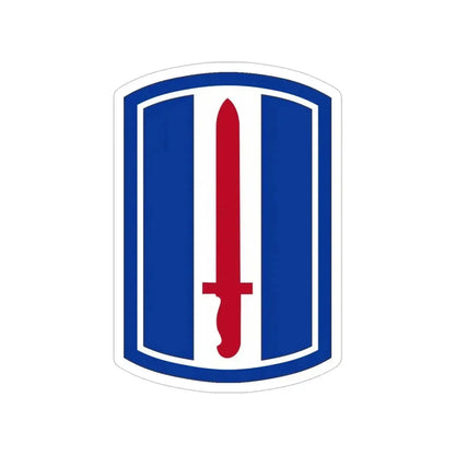 193D INFANTRY BRIGADE (U.S. Army) Transparent STICKER Die-Cut Vinyl Decal - The Sticker Space