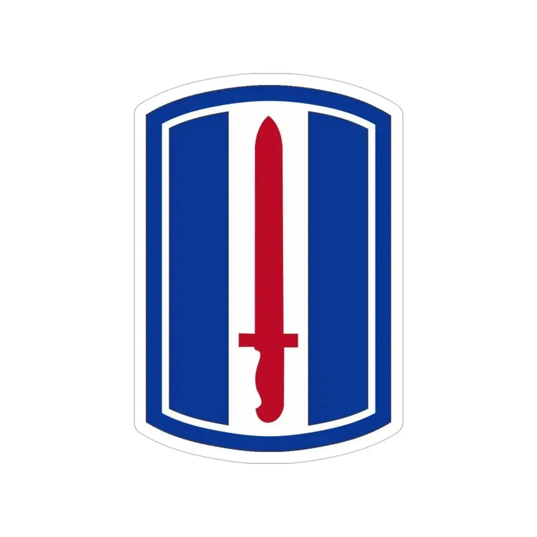 193D INFANTRY BRIGADE (U.S. Army) Transparent STICKER Die-Cut Vinyl Decal - The Sticker Space