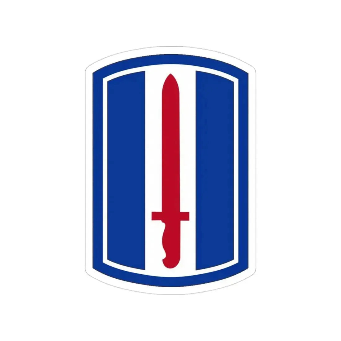 193D INFANTRY BRIGADE (U.S. Army) Transparent STICKER Die-Cut Vinyl Decal - The Sticker Space