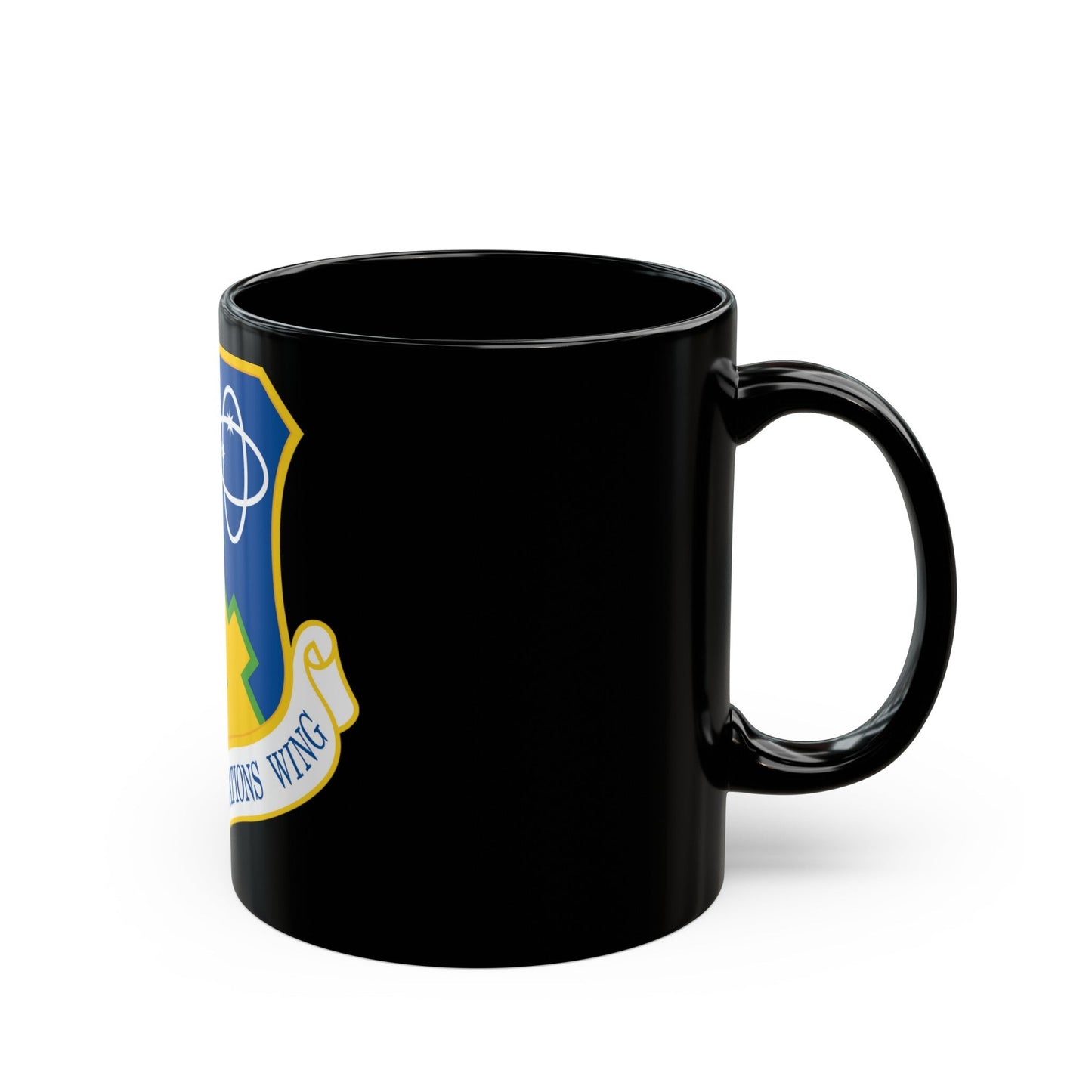 193rd Special Operations Wing (U.S. Air Force) Black Coffee Mug-The Sticker Space