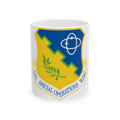 193rd Special Operations Wing (U.S. Air Force) White Coffee Mug-11oz-The Sticker Space