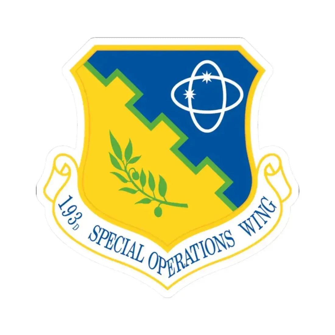 193rd Special Operations Wing (U.S. Air Force) STICKER Vinyl Kiss-Cut Decal - The Sticker Space