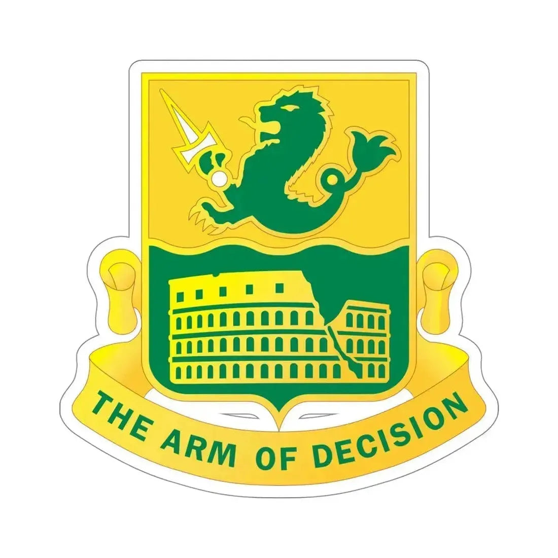 194 Armor Regiment (U.S. Army) STICKER Vinyl Die-Cut Decal 5 Inch - The Sticker Space