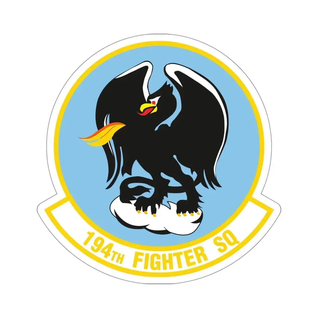 194 Fighter Squadron (U.S. Air Force) STICKER Vinyl Die-Cut Decal - The Sticker Space