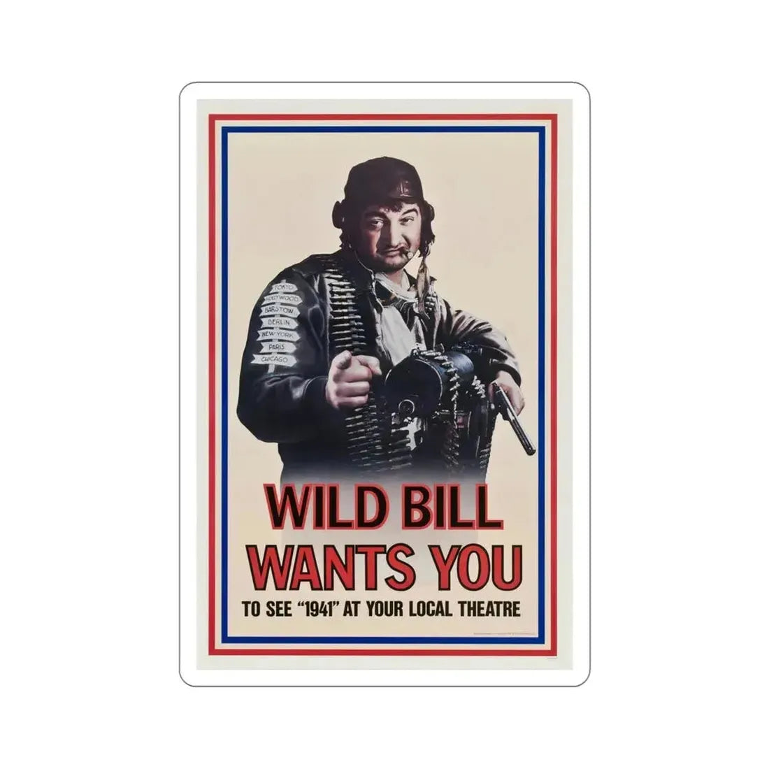 1941 1979 Movie Poster STICKER Vinyl Die-Cut Decal - The Sticker Space