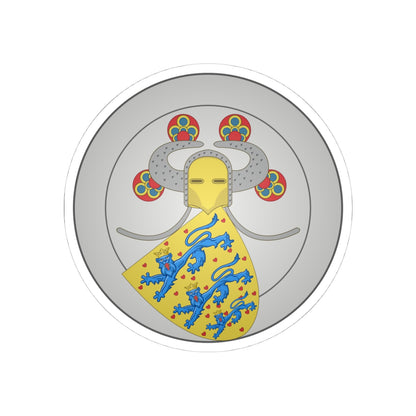 Coat of arms of Valdemar IV of Denmark - STICKER Vinyl Kiss-Cut Decal