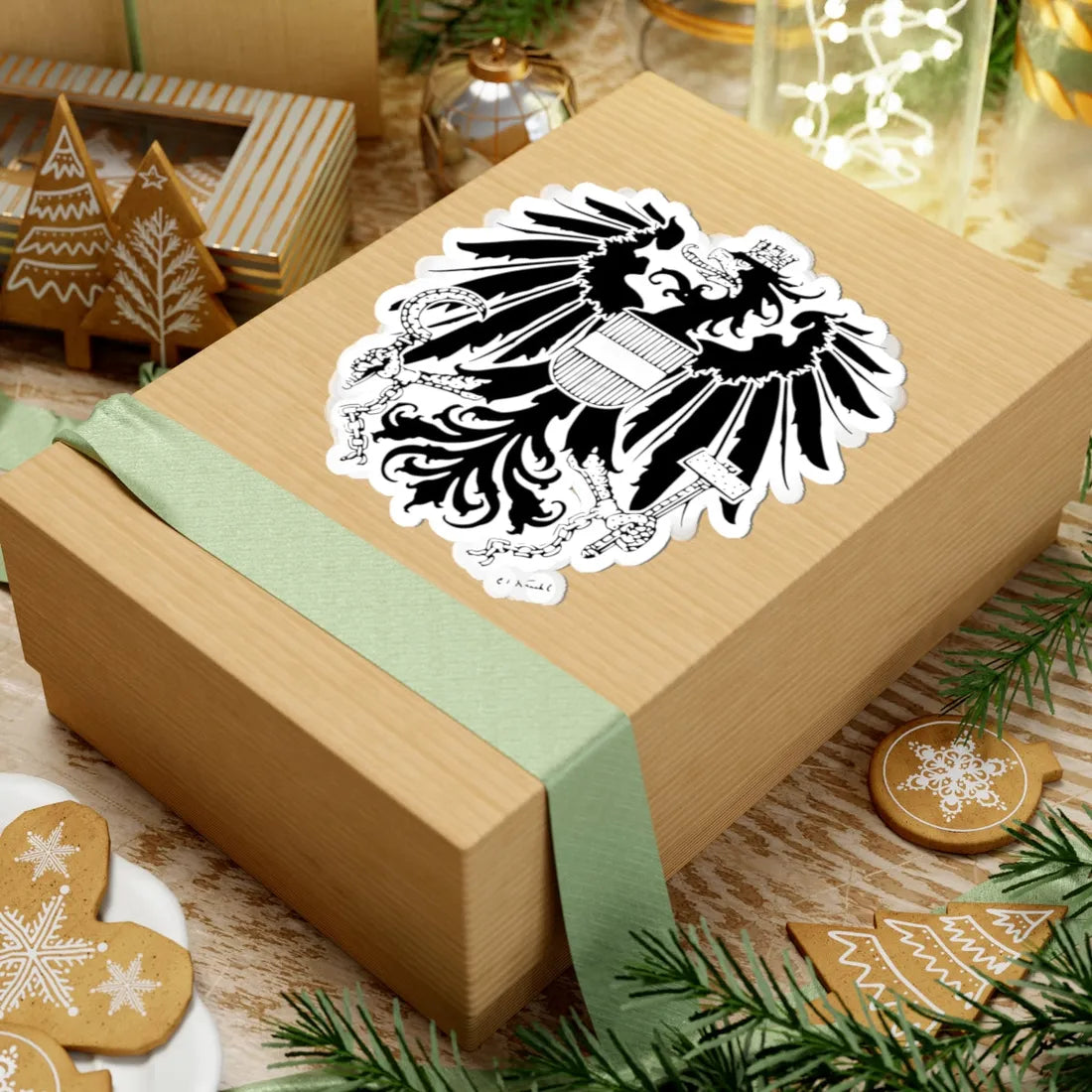 1945 sw gross (Austria) (Coat of Arms) STICKER Vinyl Kiss-Cut Decal - The Sticker Space