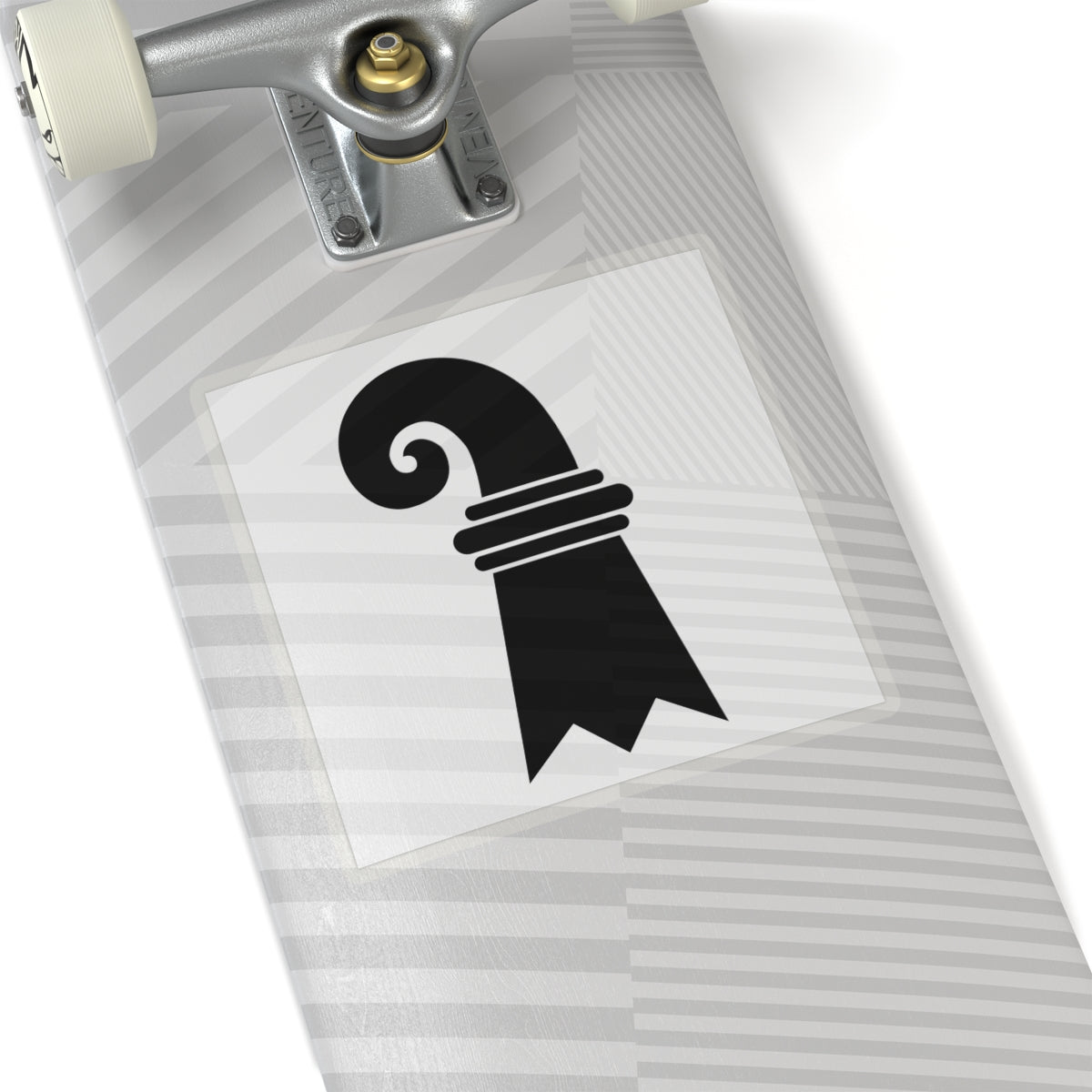 Flag of Canton of Basel Switzerland - STICKER Vinyl Kiss-Cut Decal