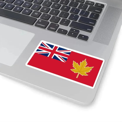 1946 Canadian flag proposal (Canada) STICKER Vinyl Kiss-Cut Decal - The Sticker Space