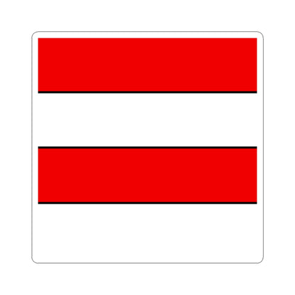 CHE Zofingen Flag (Switzerland) STICKER Vinyl Kiss-Cut Decal