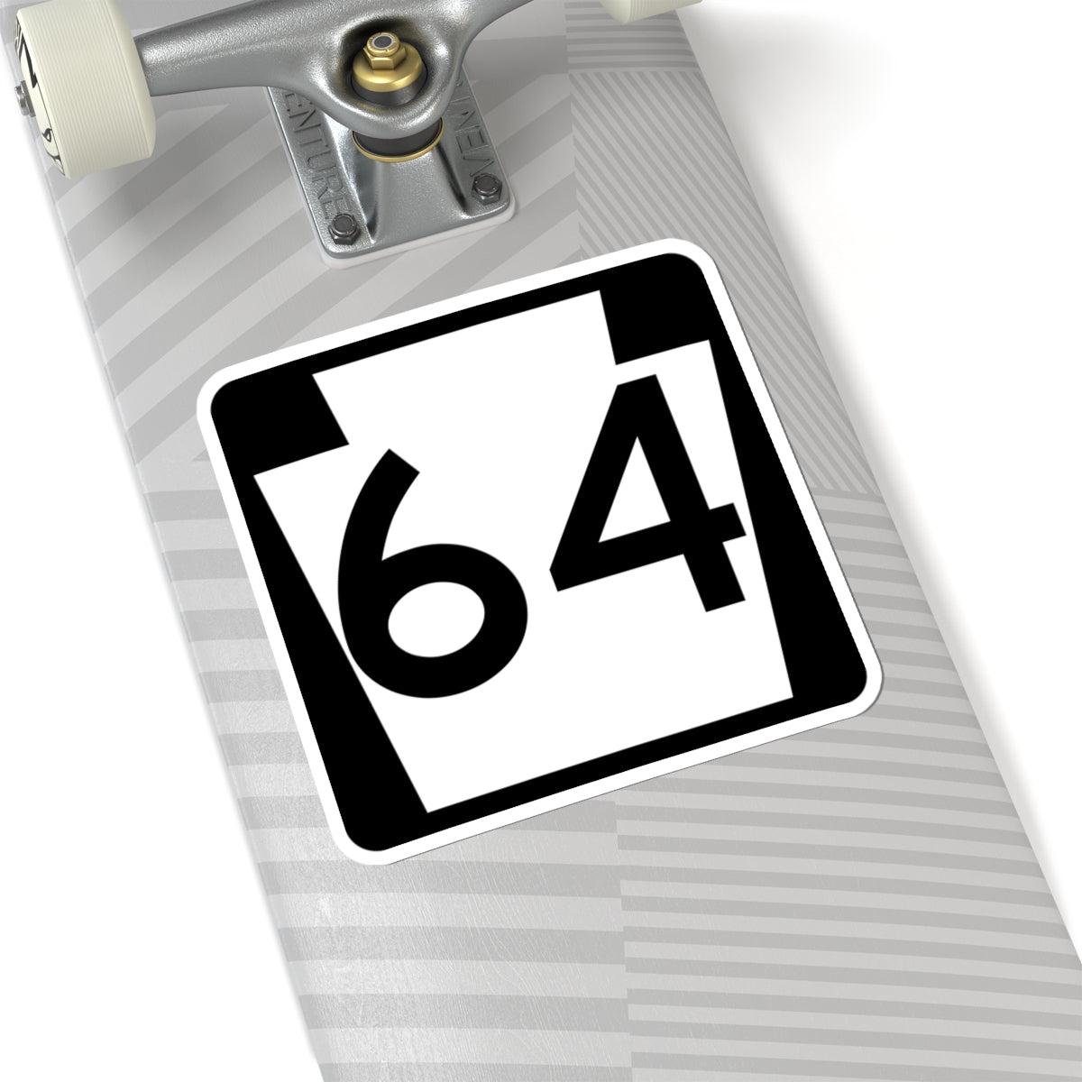 PA-64 (Pennsylvania) (Road Sign) STICKER Vinyl Kiss-Cut Decal