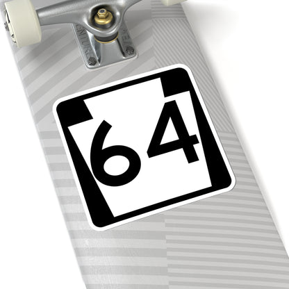 PA-64 (Pennsylvania) (Road Sign) STICKER Vinyl Kiss-Cut Decal