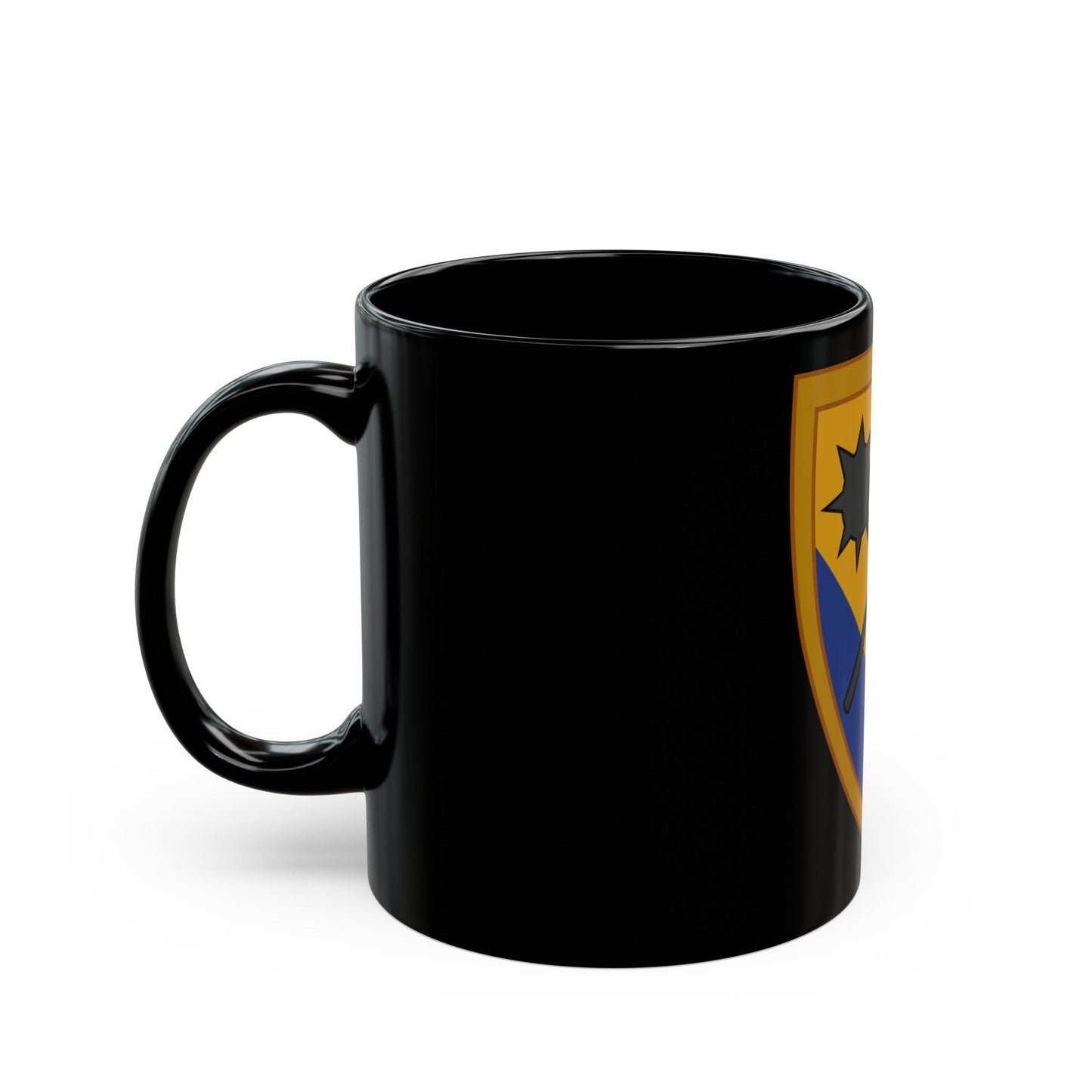 194th Armored Brigade 2 (U.S. Army) Black Coffee Mug-The Sticker Space