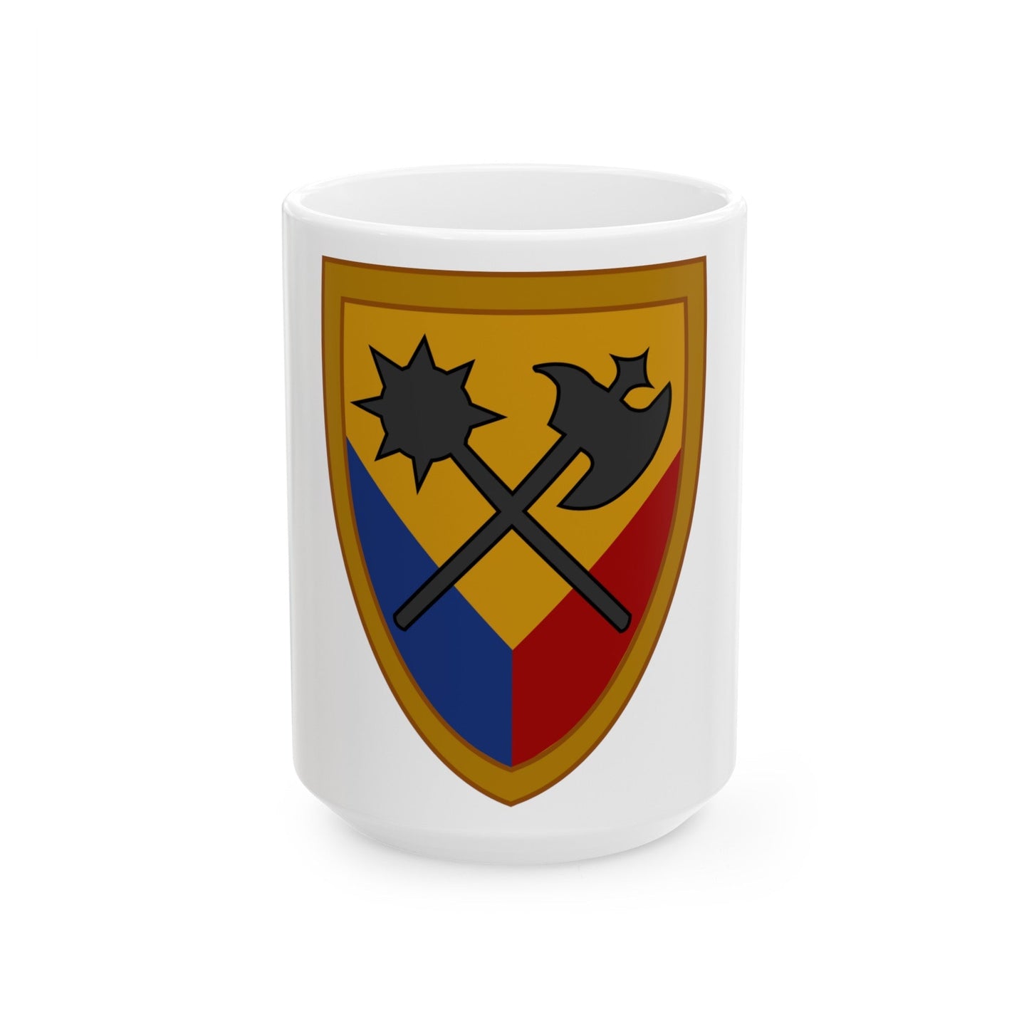 194th Armored Brigade 2 (U.S. Army) White Coffee Mug-15oz-The Sticker Space