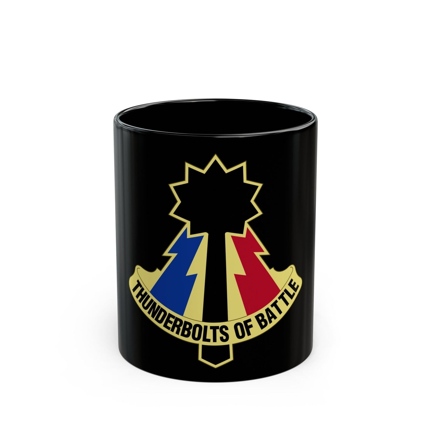 194th Armored Brigade (U.S. Army) Black Coffee Mug-11oz-The Sticker Space