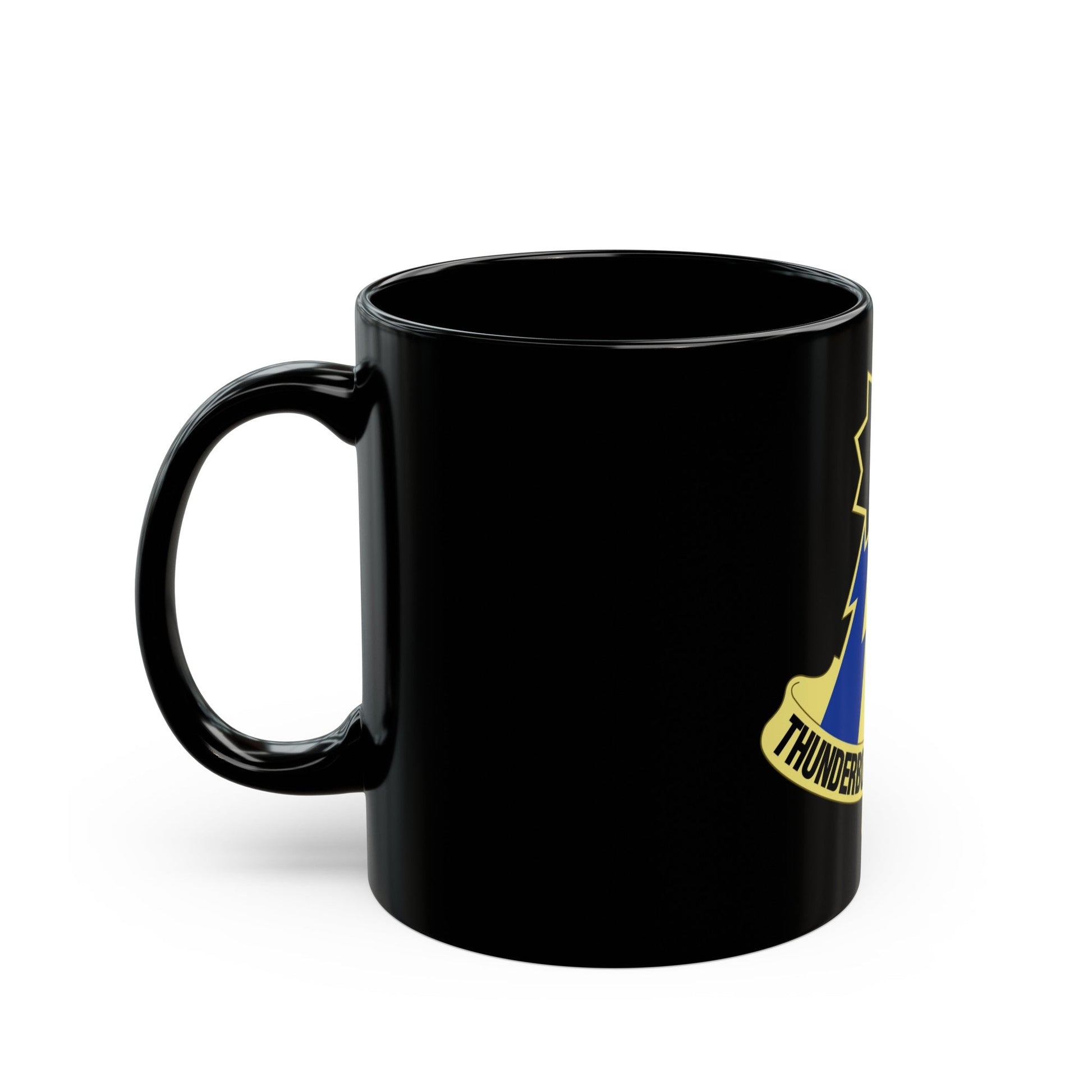 194th Armored Brigade (U.S. Army) Black Coffee Mug-The Sticker Space